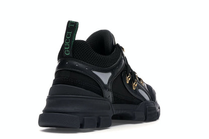 Gucci Flashtrek SEGA Black Leather