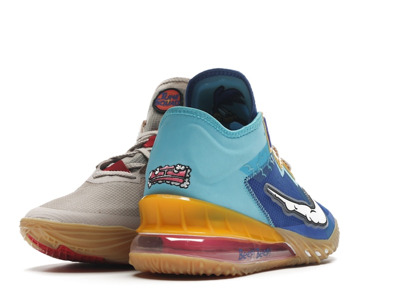 Nike LeBron 18 Low Wile E. vs Roadrunner Space Jam