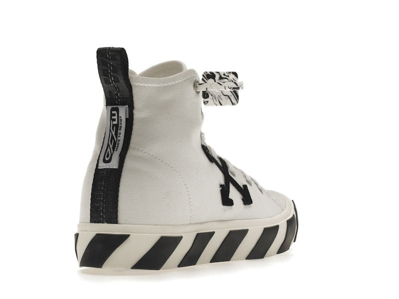 OFF-WHITE Vulcanized Mid Top White Black