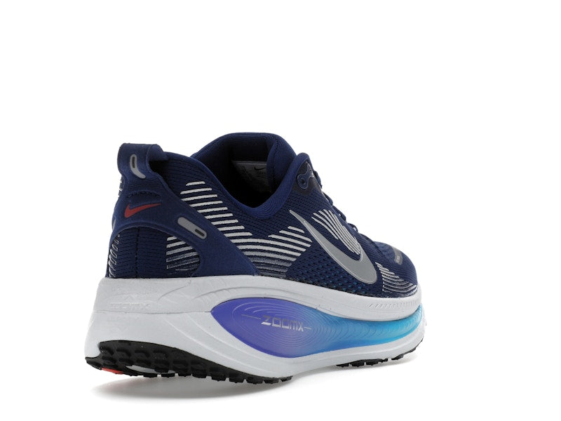 Nike Vomero 18 Blue Void Blue Lightning Bright Crimson Metallic Silver