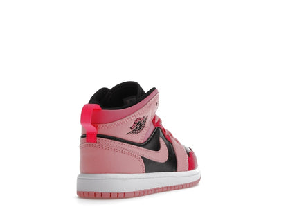 Jordan 1 Mid Coral Chalk (PS)