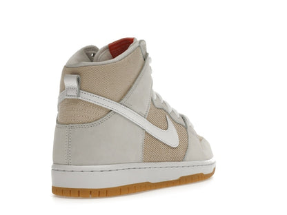 Nike SB Dunk High Pro ISO Orange Label Unbleached Natural