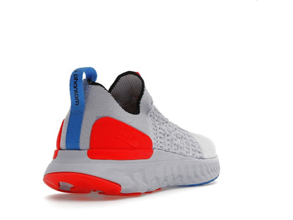 Nike React Phantom Run Flyknit 2 Football Grey Bright Crimson (Women's)