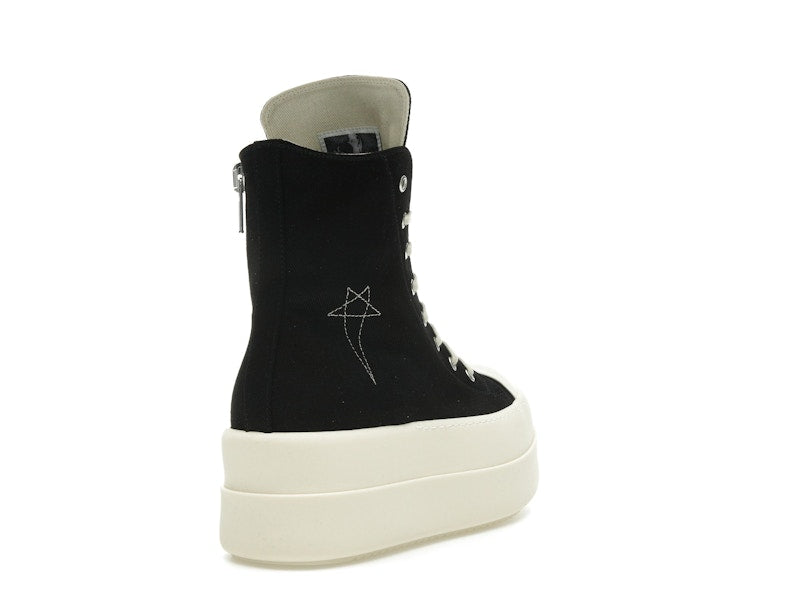 Rick Owens Hollywood DRKSHDW Double Bumper High Black Pearl Milk (Women's)