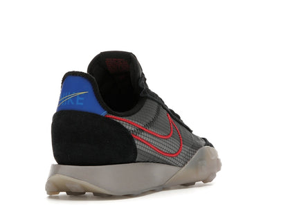Nike Waffle Racer 2X Black Solar Flare University Red (Women's)