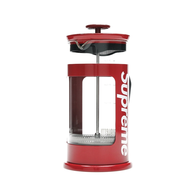 Supreme Bialetti 8-Cup French Press Red
