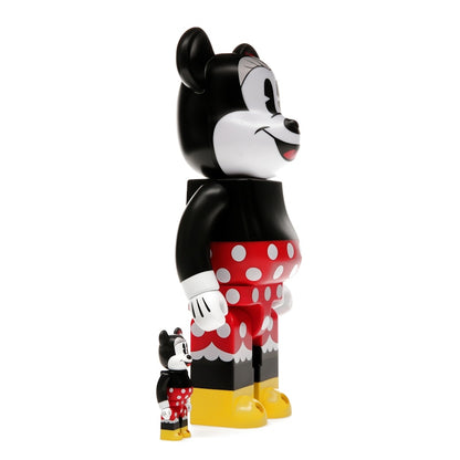 Bearbrick x Disney Minnie Mouse 100% & 400% Set