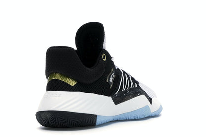 adidas D.O.N. Issue #1 White Black Gold Metallic