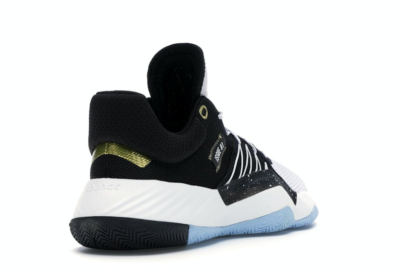 adidas D.O.N. Issue #1 White Black Gold Metallic