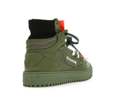 OFF-WHITE Off Court 3.0 Military Green Fuschia
