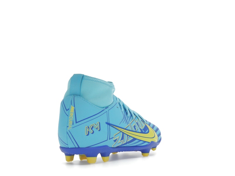 Nike Mercurial Superfly 9 Club KM FG/MG Baltic Blue White (GS)