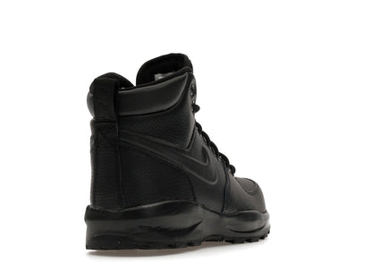 Nike Manoa Leather Triple Black (GS)