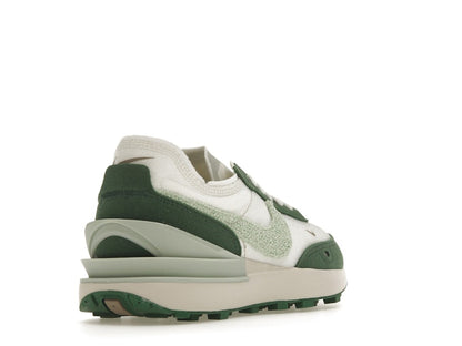 Nike Waffle One Summit White Moon Fossil Gorge Green Honeydew (Women's)