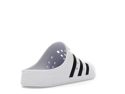 adidas Adilette Clog White Black