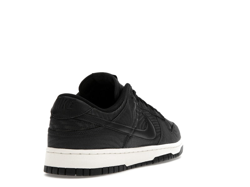 Nike Dunk Low Black Canvas