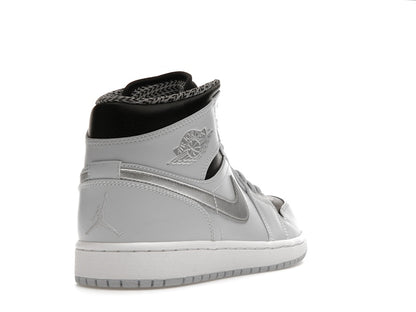 Jordan 1 Mid Pure Platinum Metallic Silver