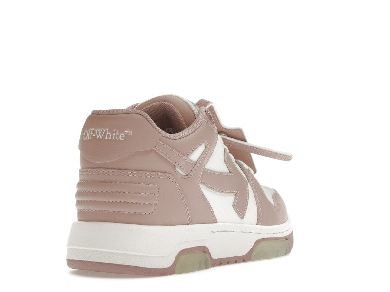 Off-White Out Of Office Calf Leather White Pink (Women's)