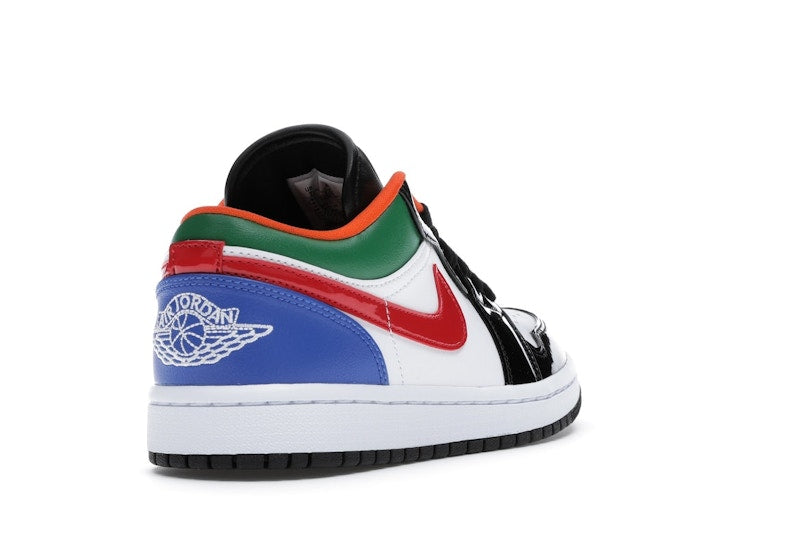Jordan 1 Low Multi-Color Black Toe (Women's)
