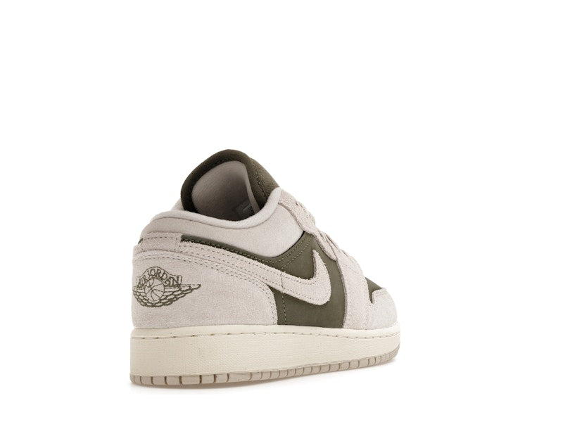 Jordan 1 Low SE Medium Olive Sail (GS)
