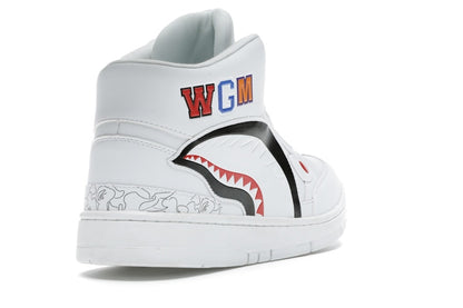 A Bathing Ape Cloud Sta Shark White