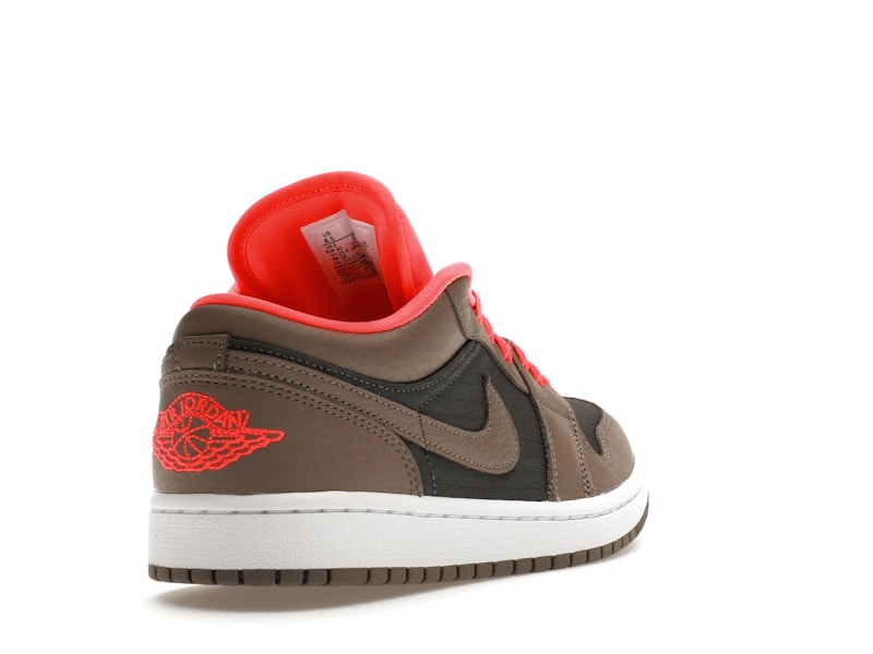 Jordan 1 Low SE Newsprint Olive Grey (Women's)