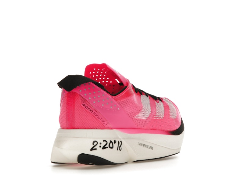 adidas Adizero Adios Pro 3 Lucid Pink Cloud White