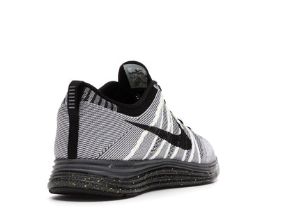 Nike Flyknit Lunar1+ White Black Volt