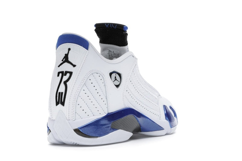 Jordan 14 Retro White Hyper Royal