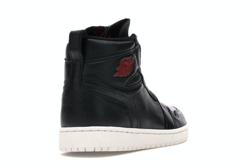 Jordan 1 Retro High Zip Black Gym Red Phantom (Women's)