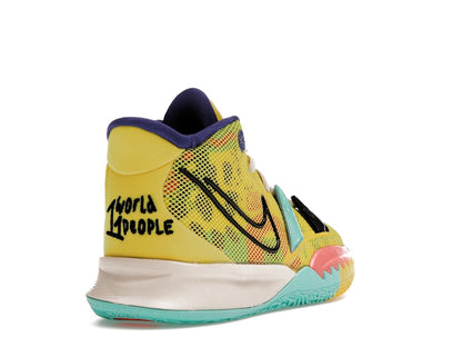 Nike Kyrie 7 1 World 1 People Electric Yellow (GS)