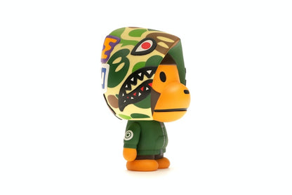 BAPE Baby Milo Shark Hoodie Vinyl Toy Green