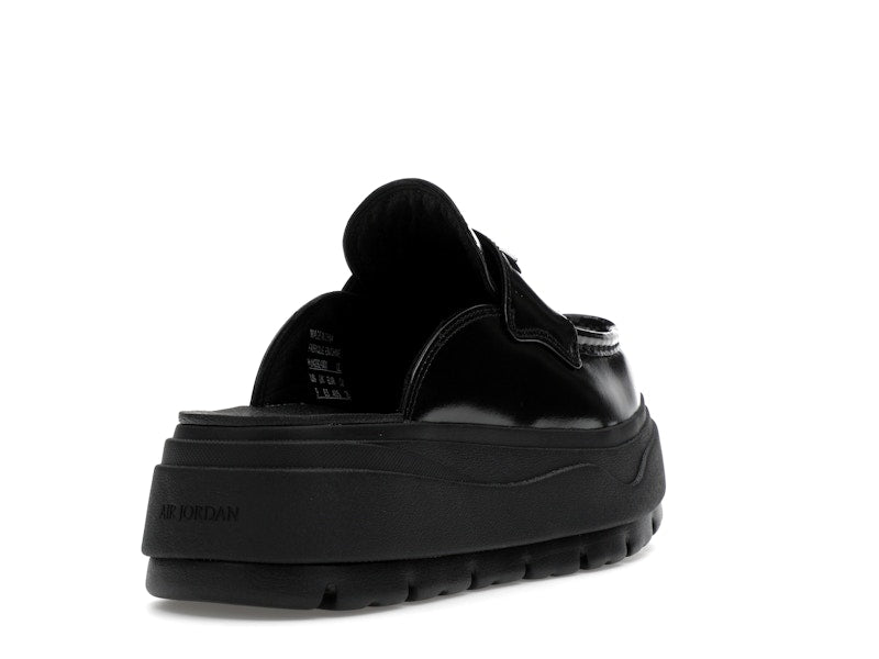 Jordan Mule Black Metallic Silver (Women's)