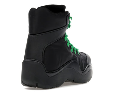 Bottega Veneta Puddle Bomber Black Green