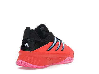 adidas Dame Certified 3 Low Solar Red Core Black Cloud White