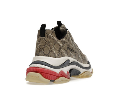 Gucci x Balenciaga The Hacker Project Triple S Beige