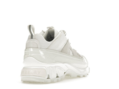 Burberry Arthur White Suede