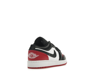Jordan 1 Low Bred Toe 2.0 (GS)