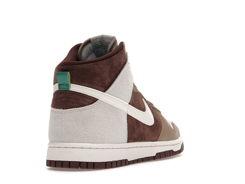 Nike Dunk High Light Chocolate