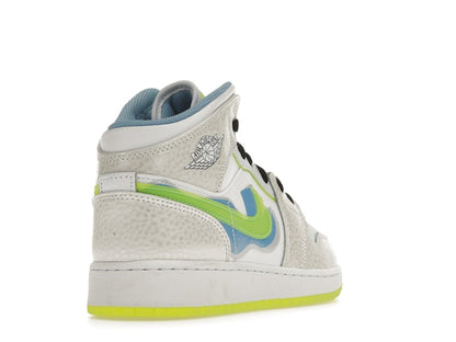 Jordan 1 Mid SE Warped Swoosh (GS)