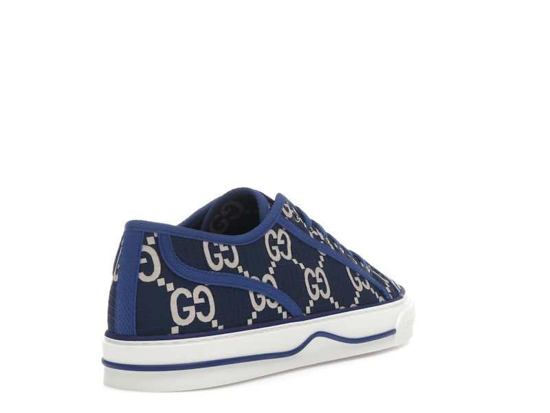 Gucci Tennis 1977 Low GG Monogram Blue