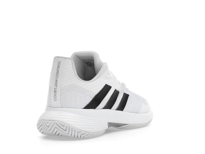 adidas Courtjam Control Cloud White Core Black Matte Silver