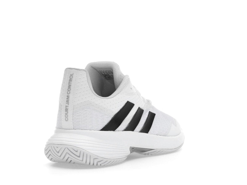 adidas Courtjam Control Cloud White Core Black Matte Silver