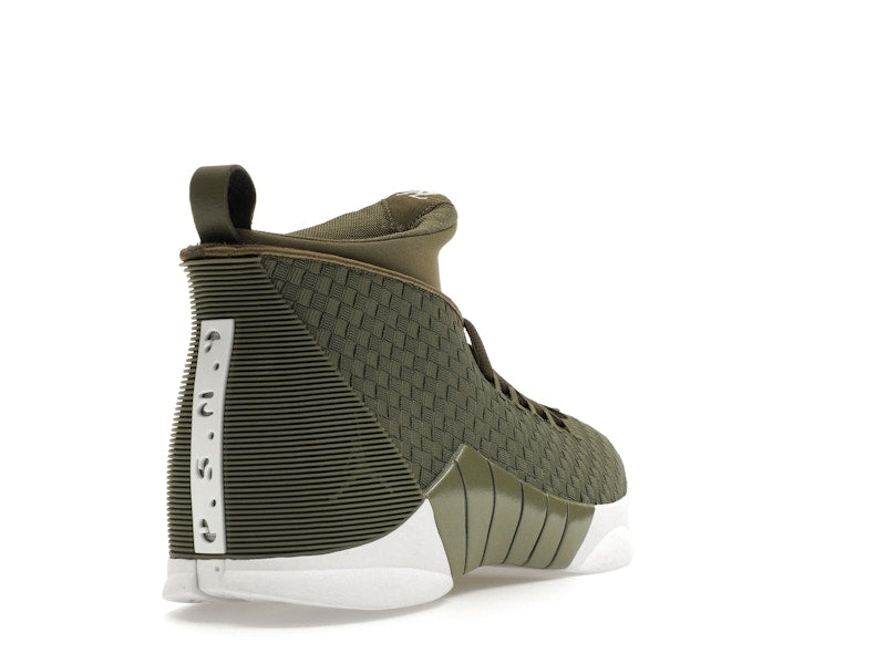 Jordan 15 Retro PSNY Woven Olive