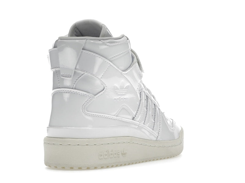 adidas Forum Mid Triple White Patent Leather (Women's)