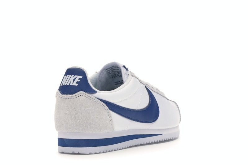 Nike Classic Cortez Nylon White Gym Blue