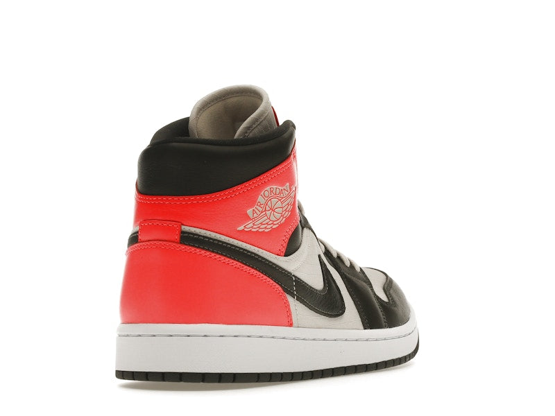 Jordan 1 Mid Newsprint Light Orewood Brown (Women's)