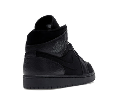 Jordan 1 Mid Black Dark Smoke Grey