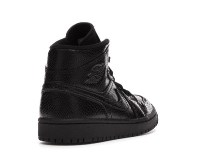Jordan 1 Mid Black Snakeskin (Women's)