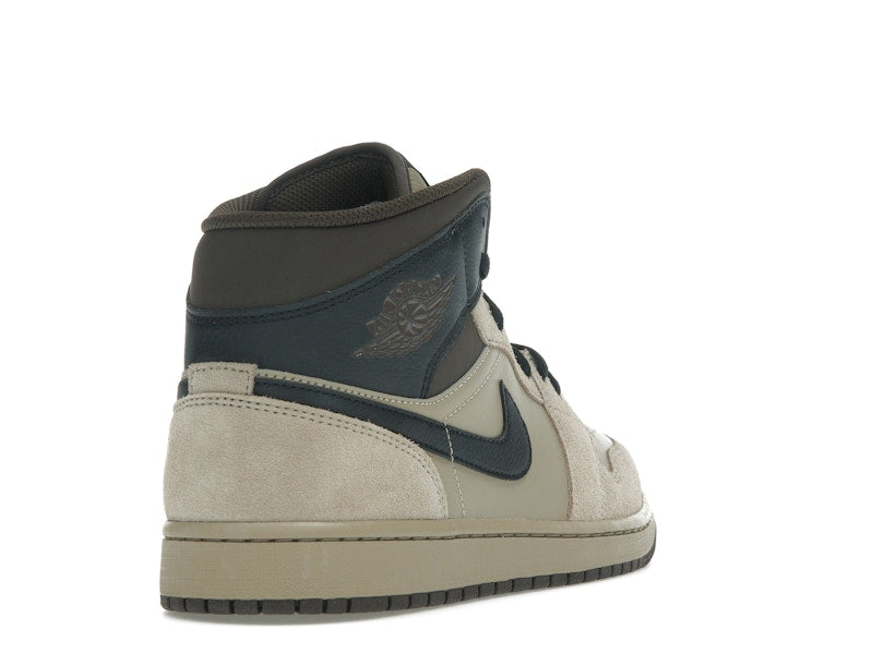 Jordan 1 Mid Khaki Baroque Brown