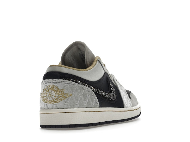 Jordan 1 Low Beaded Swoosh
